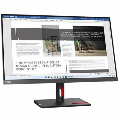 Lenovo ThinkVision S27i-30 27 Full HD LED Monitor - 16:9 - Storm Gray