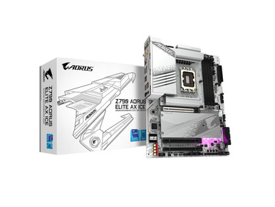 Aorus Z790 ELITE AX ICE Desktop Motherboard - Intel | Beach Audio