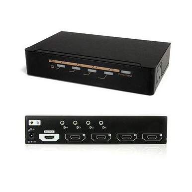 StarTech.com 4 Port HDMI 1.3 Video Splitter w/ Audio (ST124HDMI2