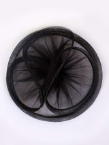 Black Plain Twisted Hair Clip