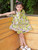 Ready to Ship:  Printed Flower Girl Dress
