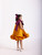 Ready to ship: Mustard Yellow Ella Dress With Hair Pin*