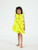 Yellow neoprene dress - global.janyascloset.com