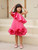 Fuchsia Pink Fairy Neoprene Party Dress