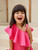 Princess one-shoulder baby girl dress