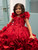 Red Roses Isabela Dress With Hair Accessory