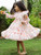 Baby Dolce Floral Digital Print Party Dress For Girls