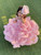 Perfect Frilled Ball Gown With Hair Pin