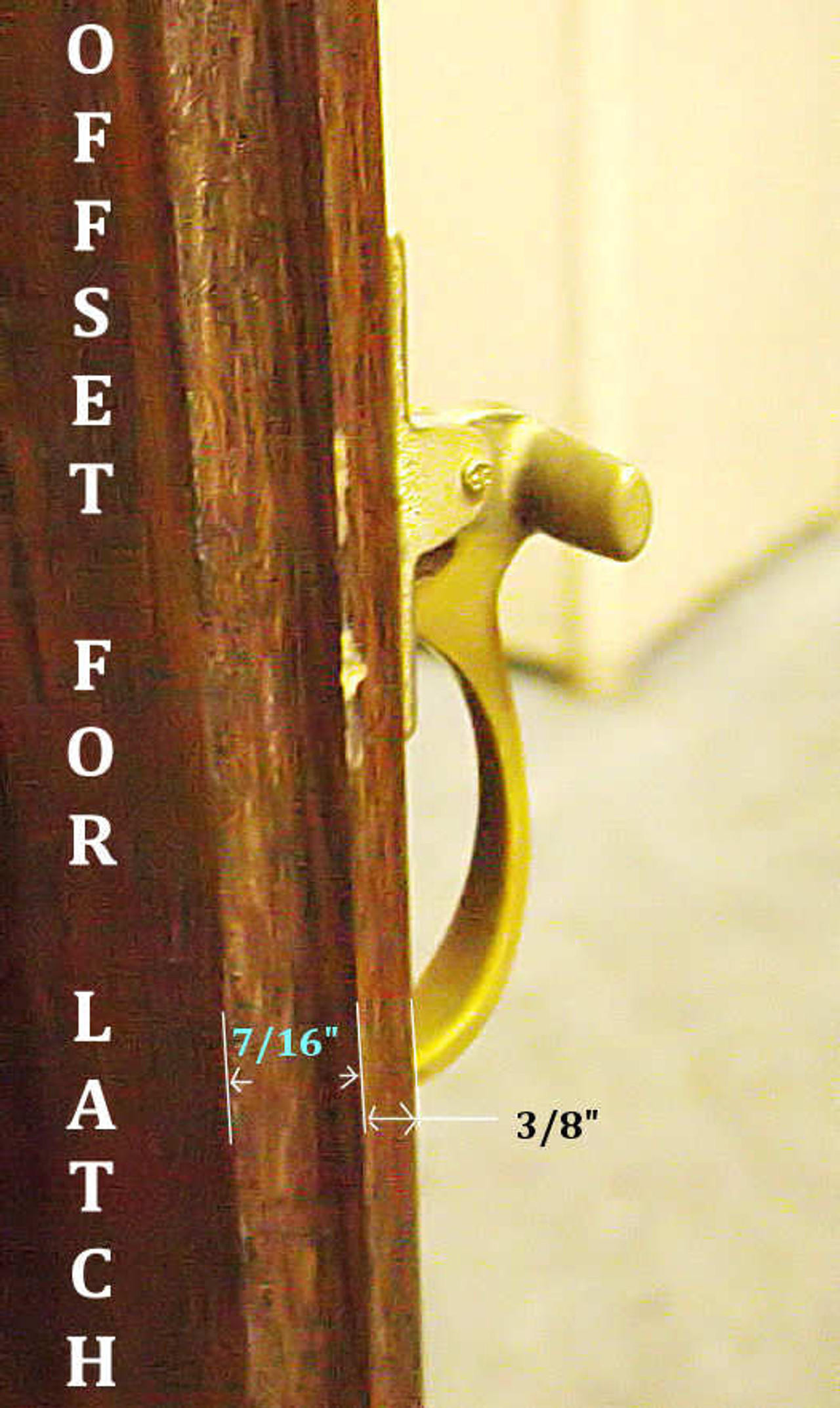 Ice Box Hardware 4Piece Set Right Hand DLB3002R D. Lawless Hardware