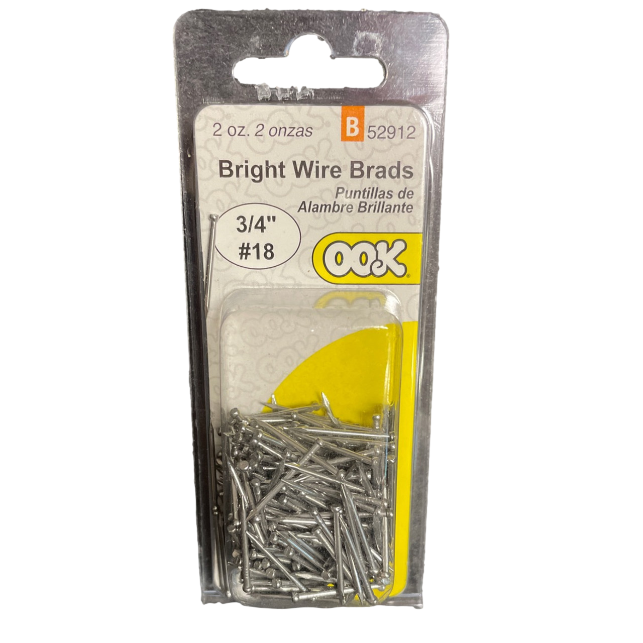 Case Lot (60) 3/4" 18 Bright Wire Brads