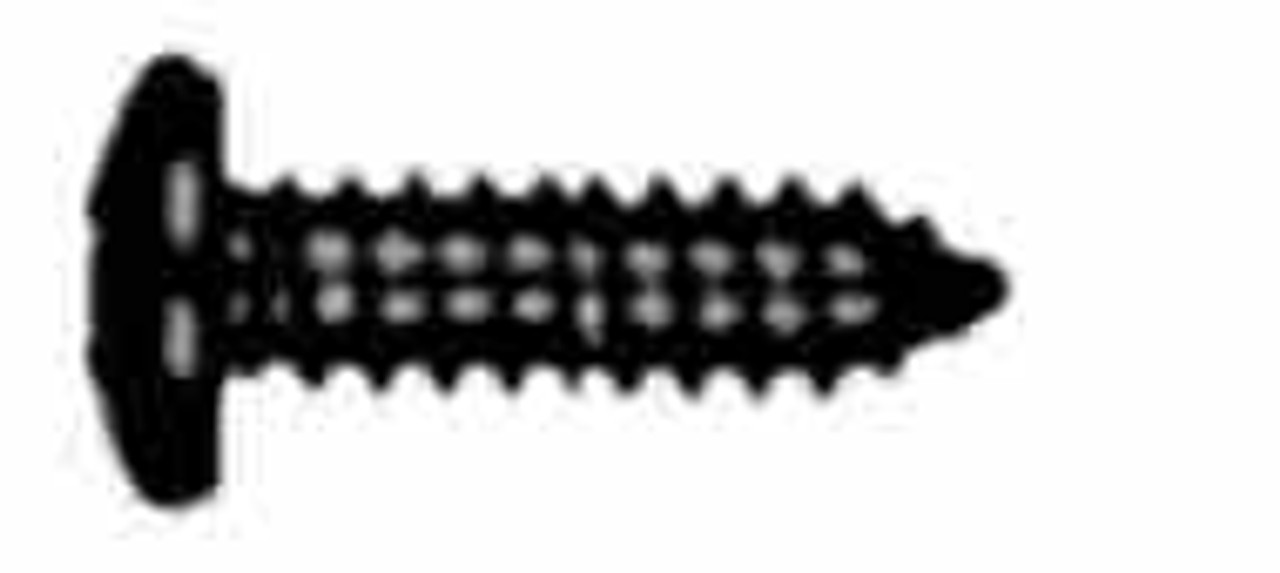 #7 X 1-1/2 Flat Black Round Head Phillips Drive Screws | Pack of 25 | Self  Tapping Screws for Wood Antique or Modern Furniture | SCR7112PPHBLK