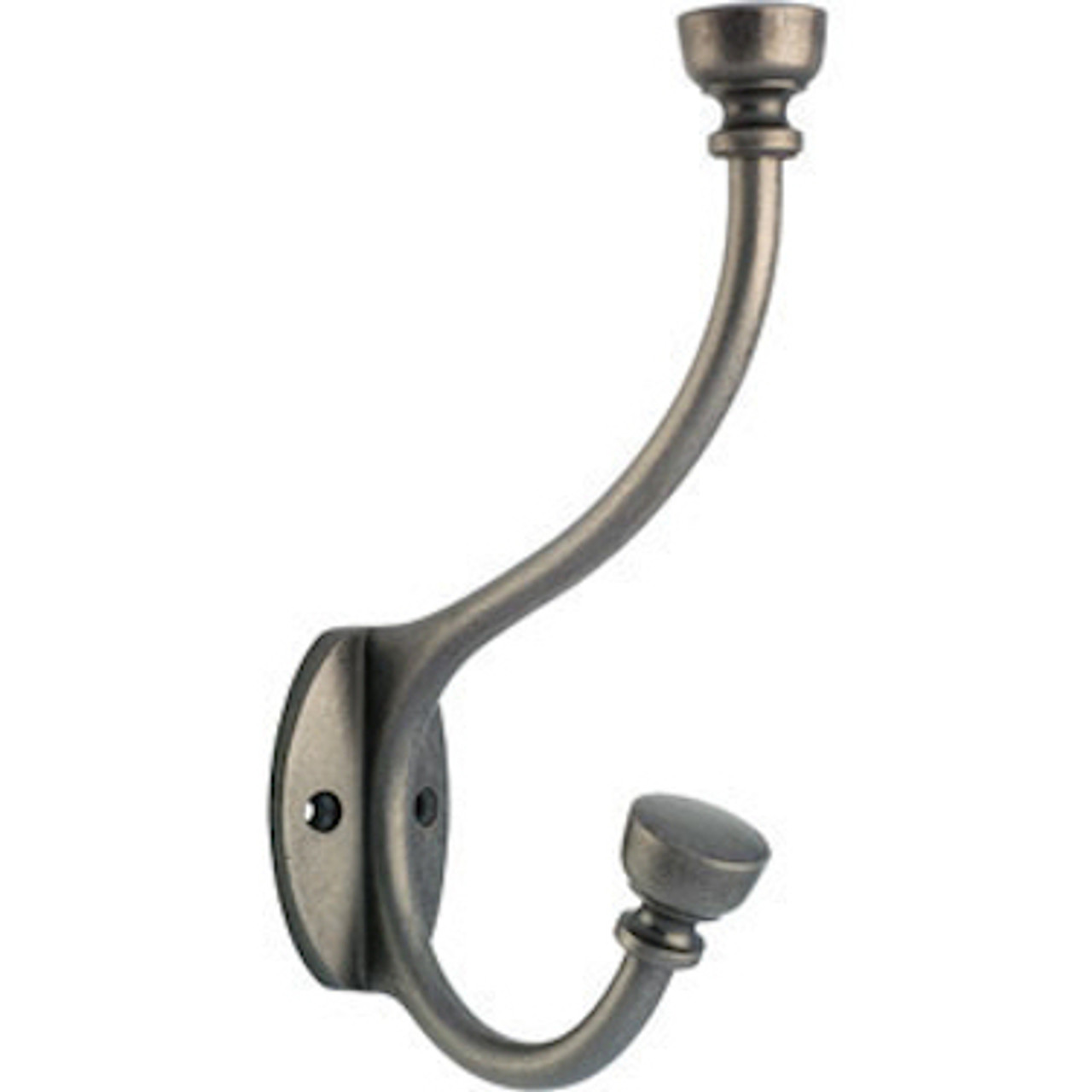 7 Antique Iron Coat Hook B65300J-AI-C7 - D. Lawless Hardware