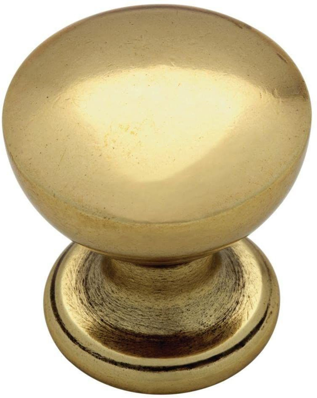 Petite Brass Cabinet Pull Small Brass Cone Shaped Knob Brass Knob