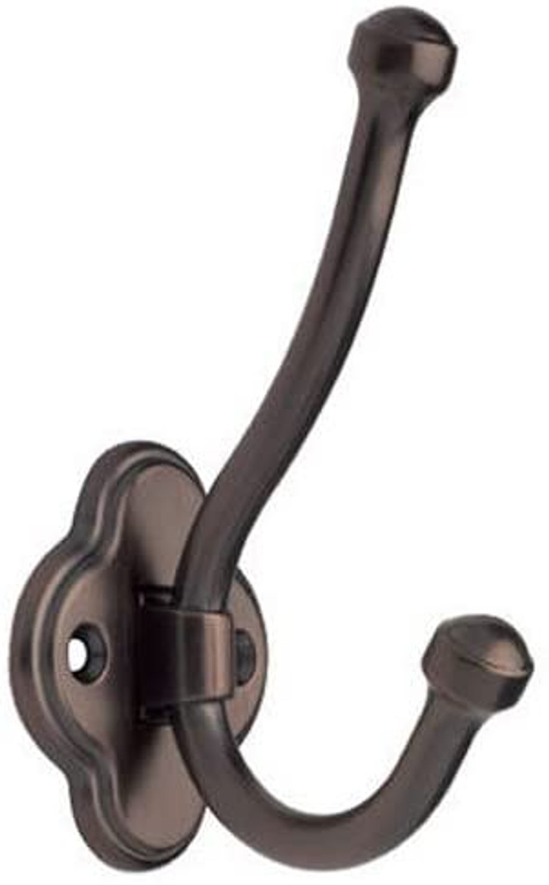 Liberty 3 in. Venetian Bronze Coat Hook with Round Base B42307J