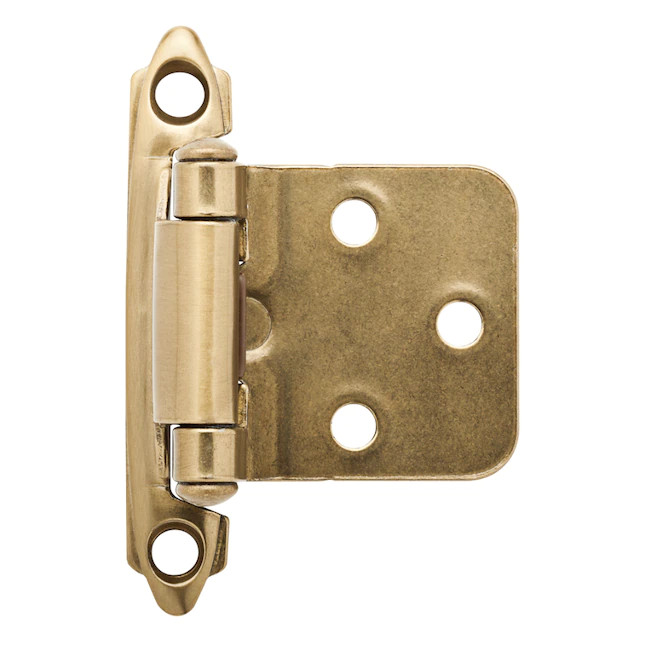 Variable Overlay Pair Champagne Bronze Self Closing