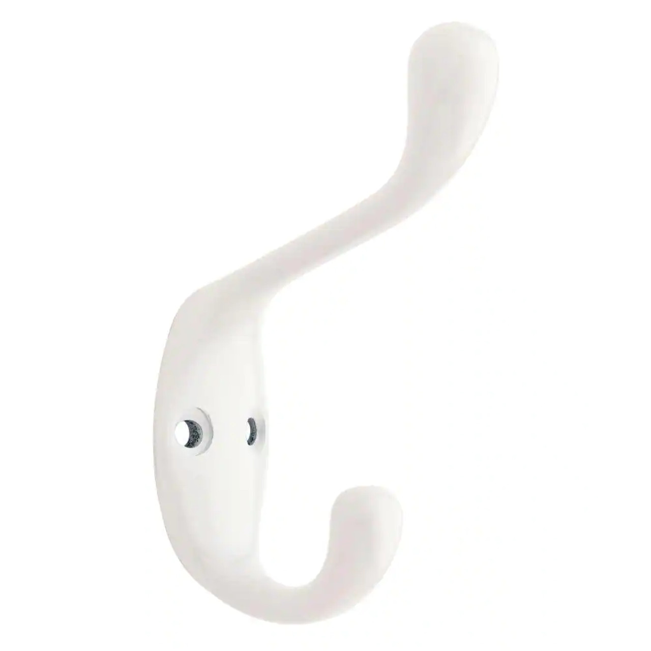 (3-Pack) 3-1/2 Heavy Duty Coat and Hat Hook White