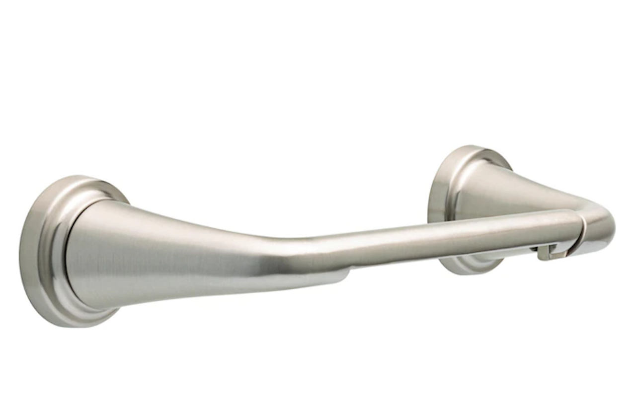 Larkin Bath Pivoting Toilet Paper Towel Holder Brushed Nickel