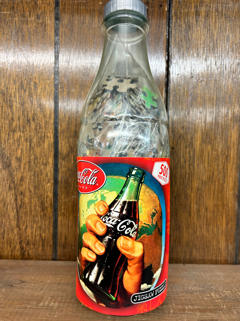 Coca Cola Bottle Puzzle - Round
