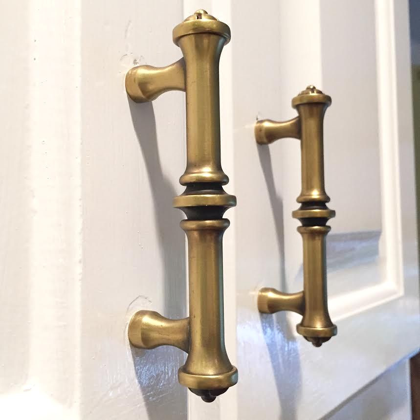 3" French Romantics Tassel Pull Tumbled Antique Brass D. Lawless Hardware