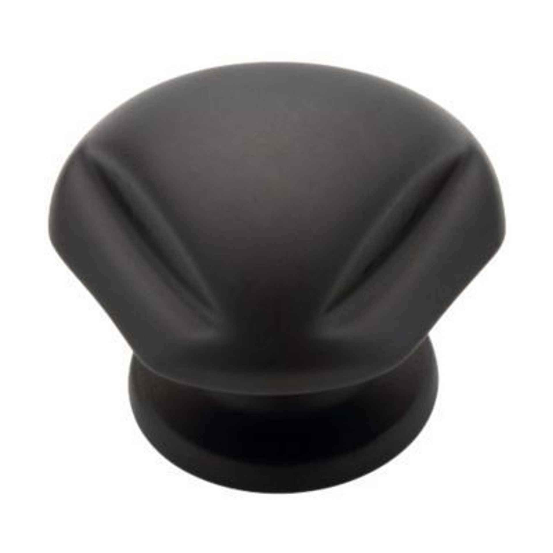 11/8" Mission Triangle Knob Black D. Lawless Hardware