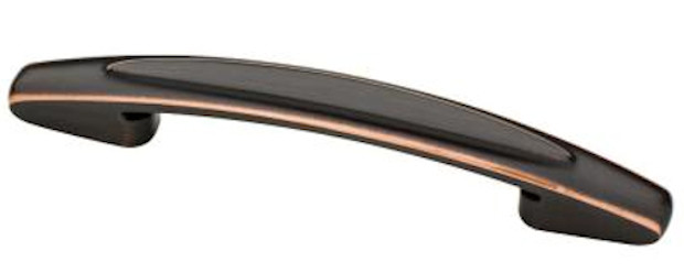 5" Southampton Large Oval Pull Bronze With Copper Highlights