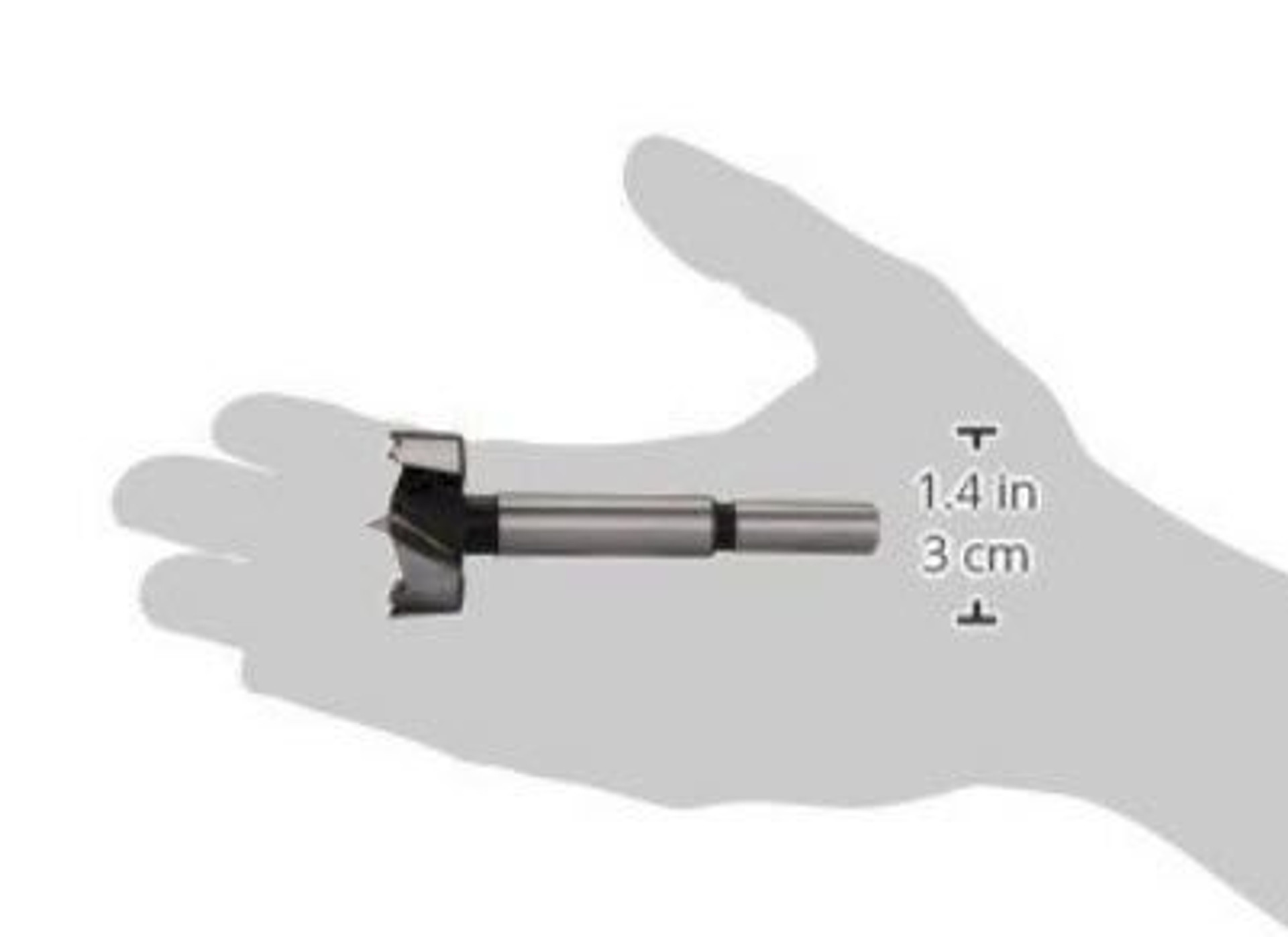 Forstner Bit & Template to Install 35mm European Concealed Hinge