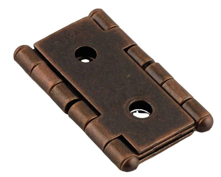 Double Acting Folding Screen Hinge For 3/4" Panel Antique Copper D