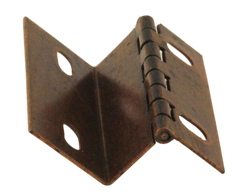 Amerock CM3180TB-AE Partial Wrap Cabinet Hinge – Antique English Finish