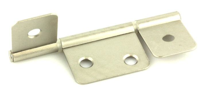 Flag Hinge 3Leaf BiFold & Shutter Satin Nickel 3 1/2" D. Lawless