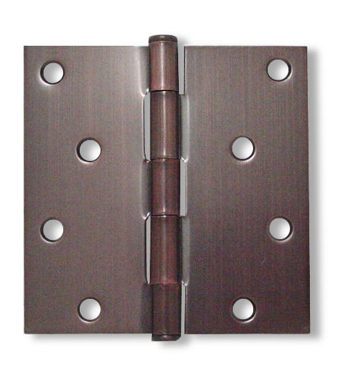 4" Solid Brass Bronze Door Hinge