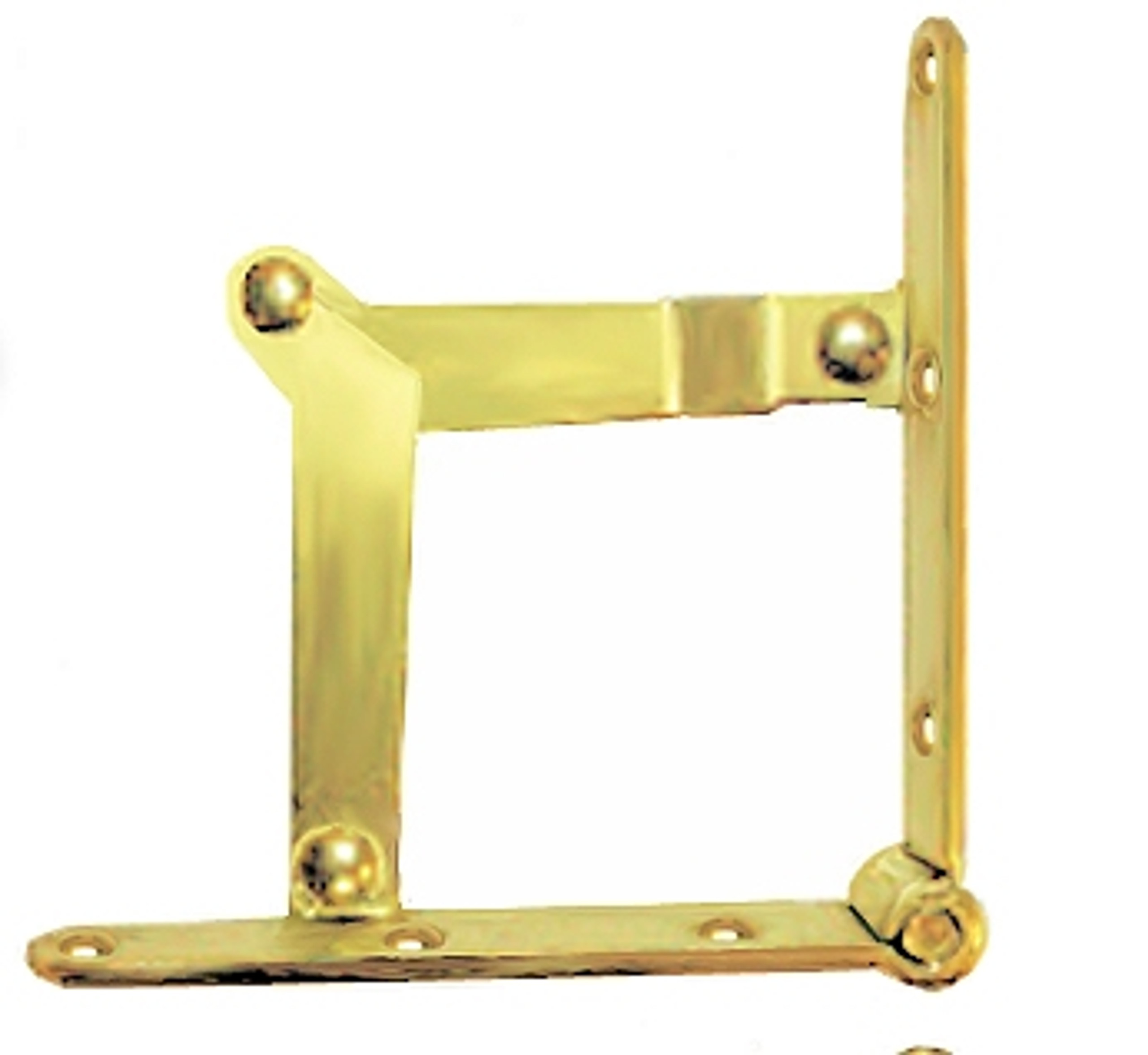 Drop front desk hinge support combination
