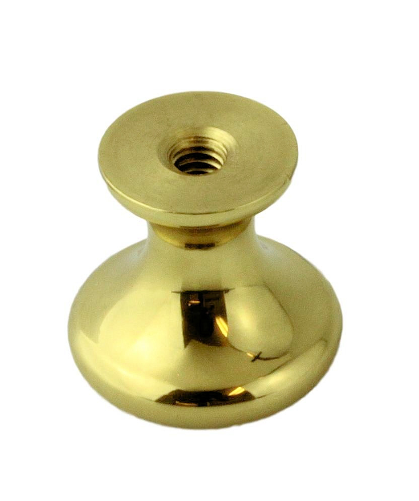 3/4" Classic Small Knob Solid Brass