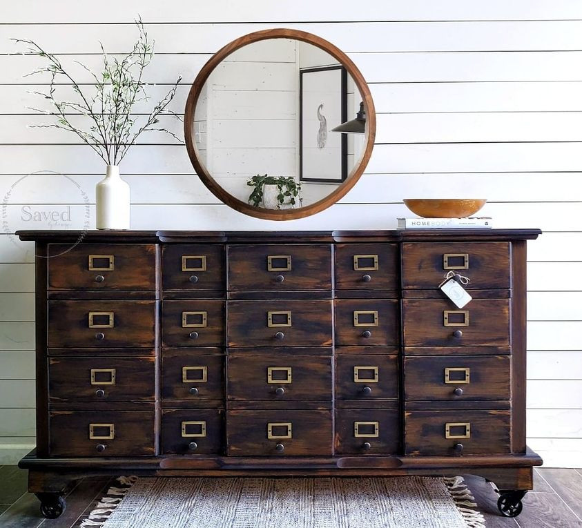 Library Style Card Catalog Label Holder 3" x 2" Solid Cast Polished Brass