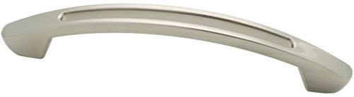 3-3/4" Modern Cable Tribeca Pull Satin Nickel