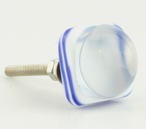 Blue and White Glass Knob
GKBLCL-001