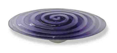 Purple with Satin Nickel Pull