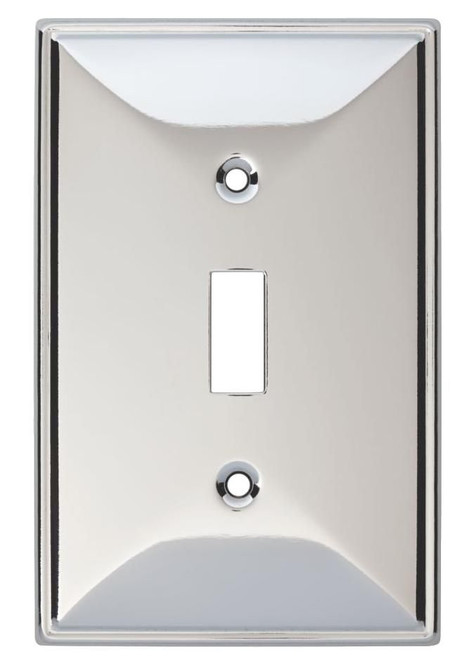 Franklin Brass - Beverly Single Switch Wall Plate - Polished Chrome - 135873