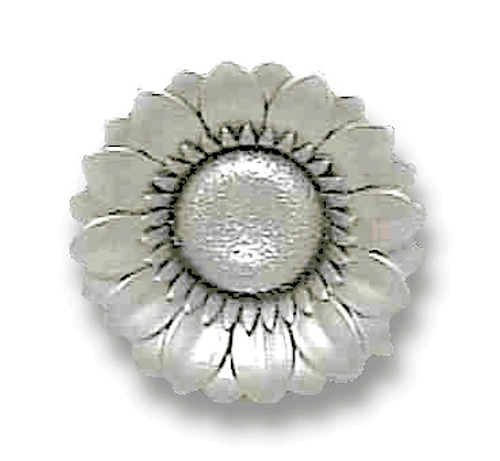 Brushed Satin Silver Sunflower Knob
LQ-P84071V-BST-C