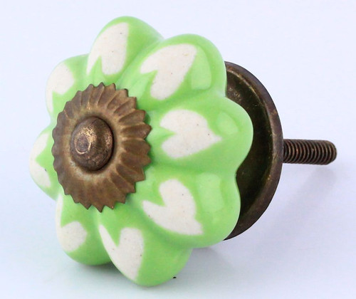Green and White Ceramic Knob
DL-PKFL-001