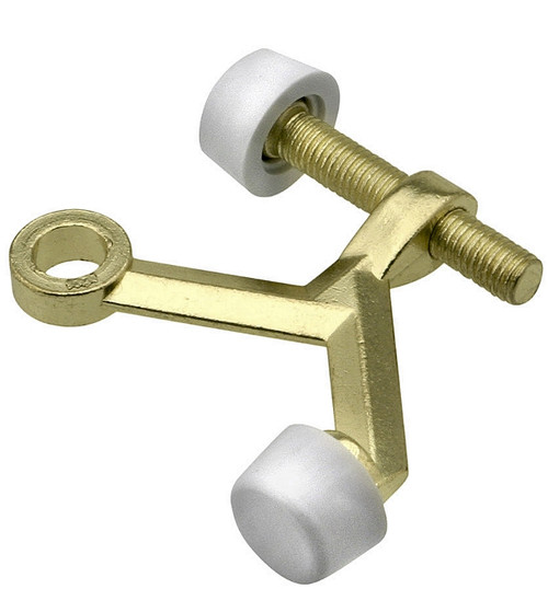 Hinge Pin Door Stop - Satin Brass - Adjustable 850600-54251-2