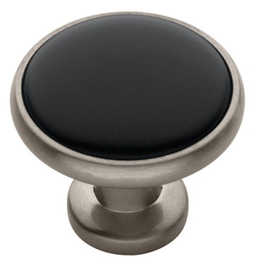 Satin Nickel with Black Ceramic Knob
L-P50162C-SNB-C