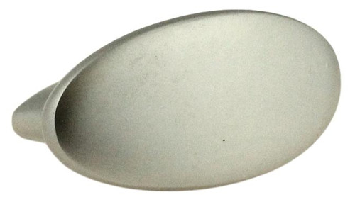 1-5/8" Oval Knob Matte Chrome