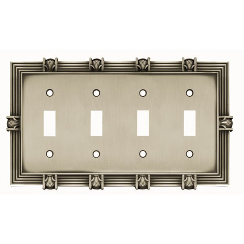 Brushed Satin Pewter Pineapple Wall Plate
L-64461