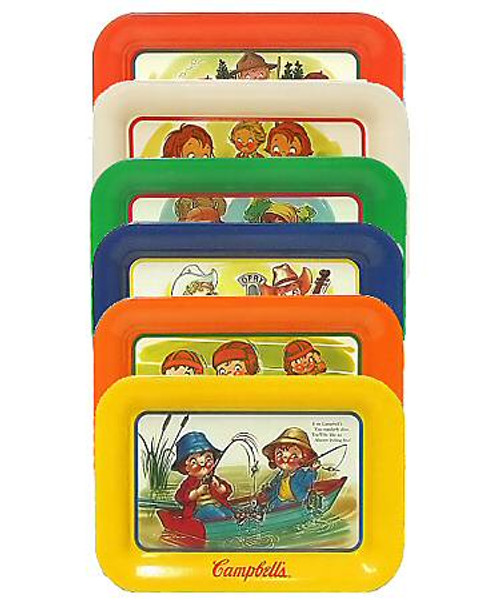 Campbell's Soup Trays - Set of Six