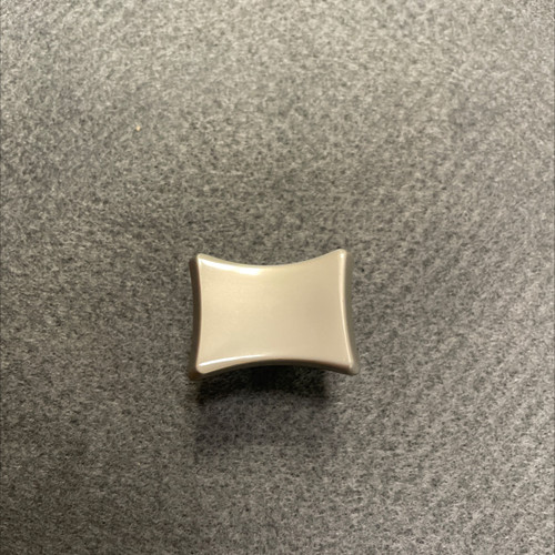 1-1/3" X 1" Rectangular Sail Knob Matte Nickel