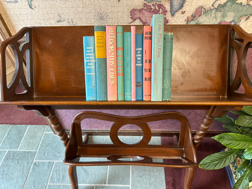 Decorative Stack of 10 Books - Pink and Blue