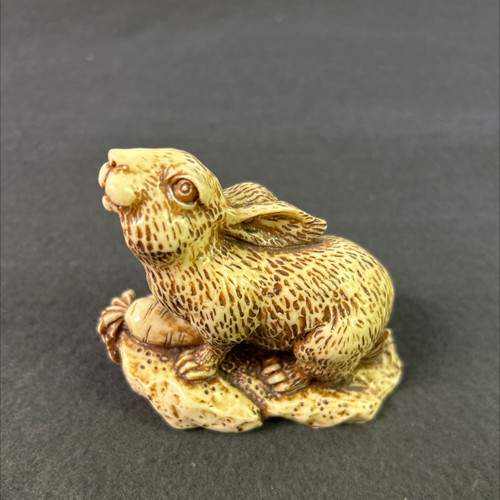 Faux Ivory Rabbit