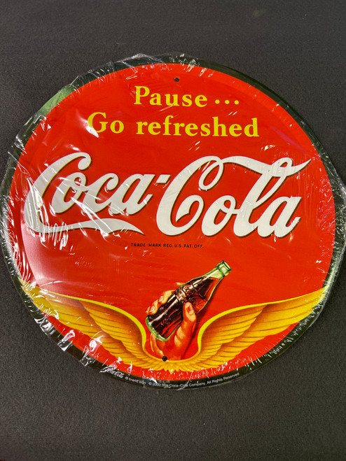 25-Pack) Coca Cola Advertising Tin - Round - 