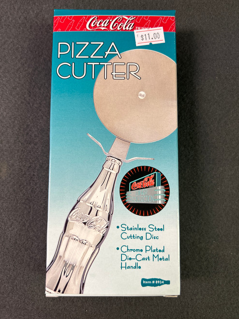 Chrome Plated Coke Pizza Cutter
