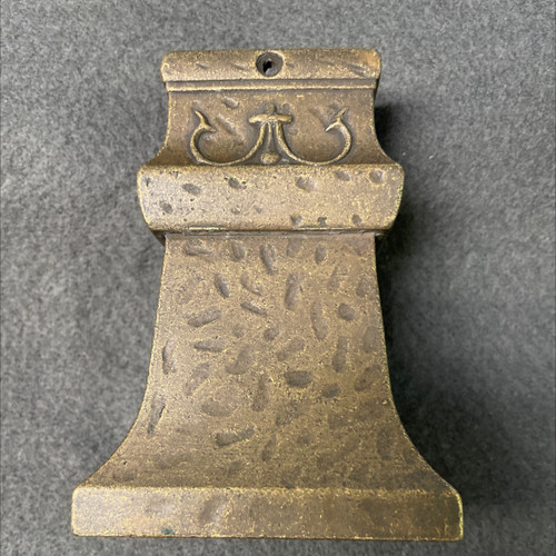 (5 Pack) 4 inch Baluster Shoe Dark Antique Metal